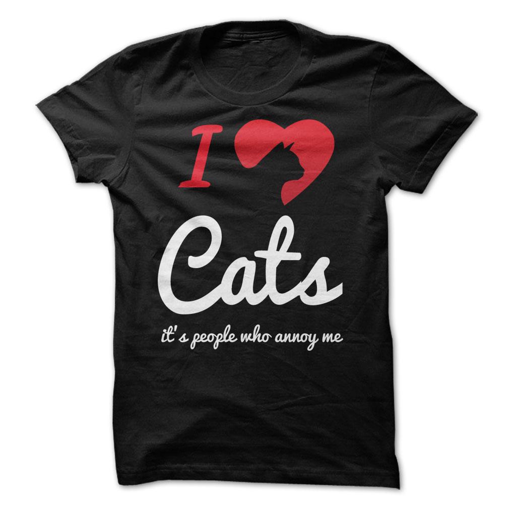 I Love Cats It's People Who Annoy Me