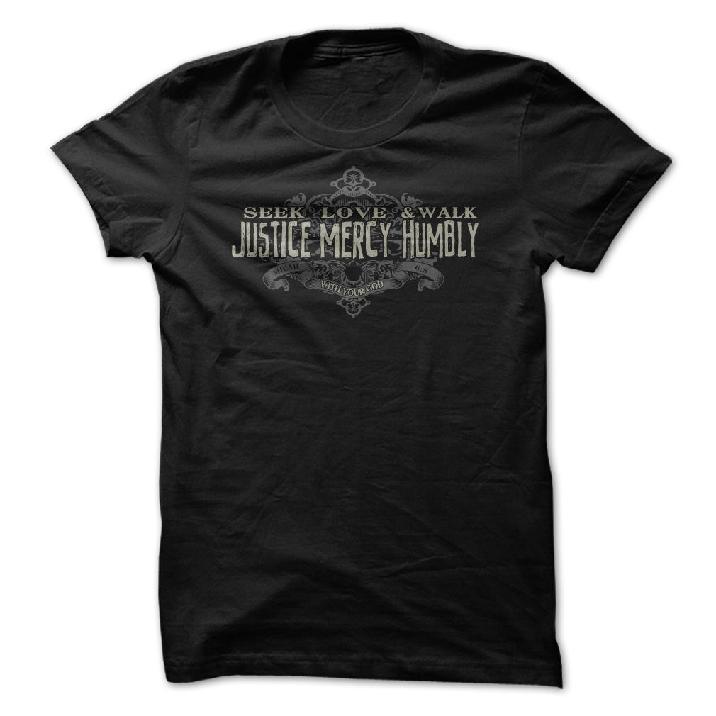 Seek Justice Love Mercy & Walk Humbly