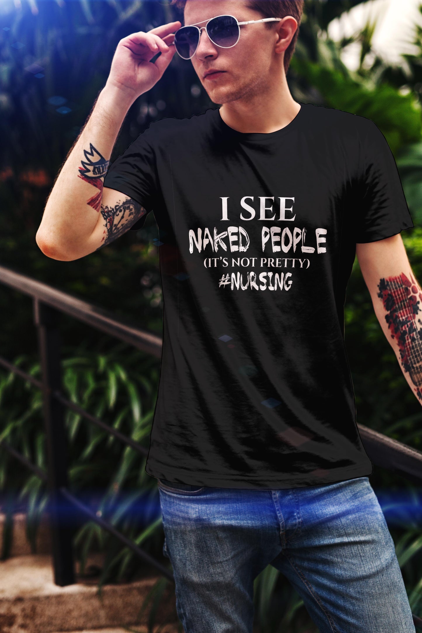 Nurse Shirt: I See Naked People